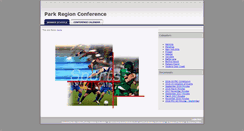 Desktop Screenshot of parkregionconference.org